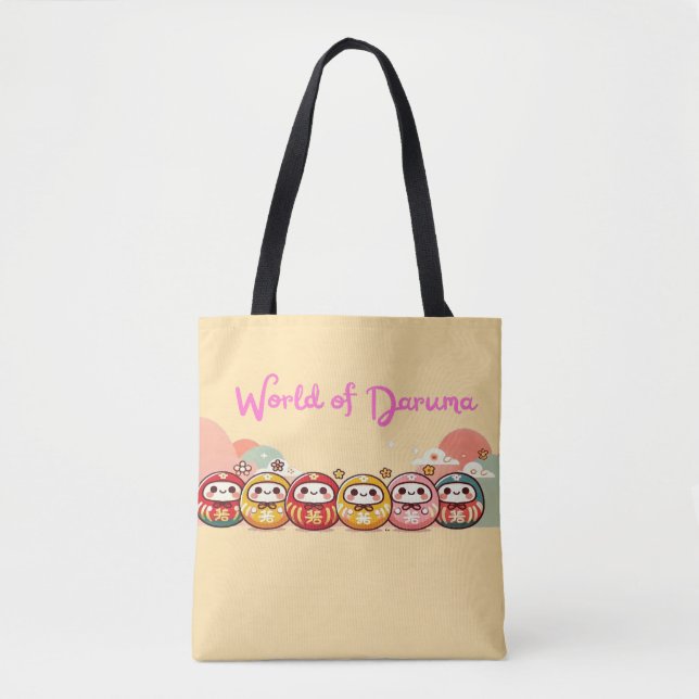 Tote Bag Daruma-mania (Devant)