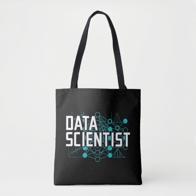 Tote Bag Data Scientist Data Analyst Gift (Devant)