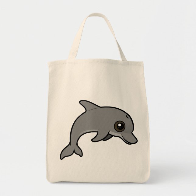 Tote Bag Dauphin à bec commun (Devant)