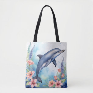 Tote Bag Dauphin de mer