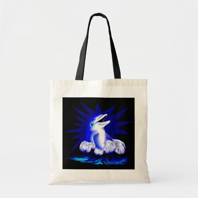 Tote Bag Dauphin souriant (Devant)