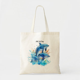 Tote Bag Dauphins joueurs Personnalisé 