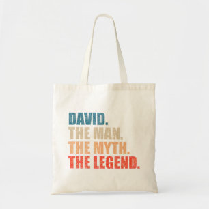 Tote Bag David L'Homme Le Mythe La Légende