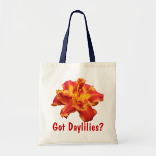 TOTE BAG DAYLILIES OBTENUS ? FOURRE-TOUT