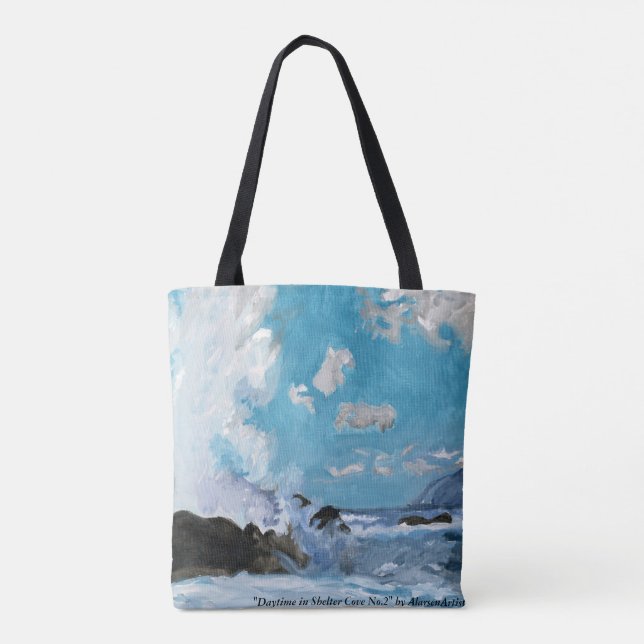 Tote Bag "Daytime in Shelter Cove No.2" par AlarsenArtist (Dos)