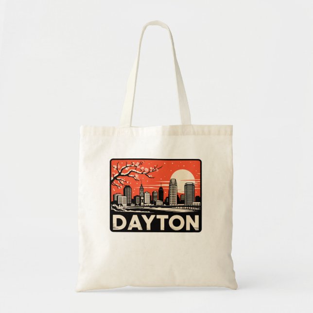 Tote Bag Dayton City Ohio USA (Devant)
