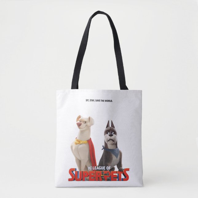 Tote Bag DC League of Super-Pets Theatrical Art (Devant)
