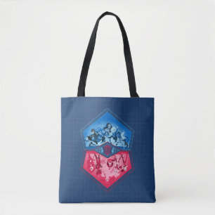 Tote Bag DC Super Hero Girls Teamwork Bataille