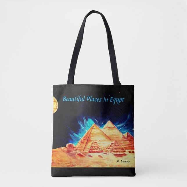 Tote Bag De Beaux Endroits En Egypte (Devant)