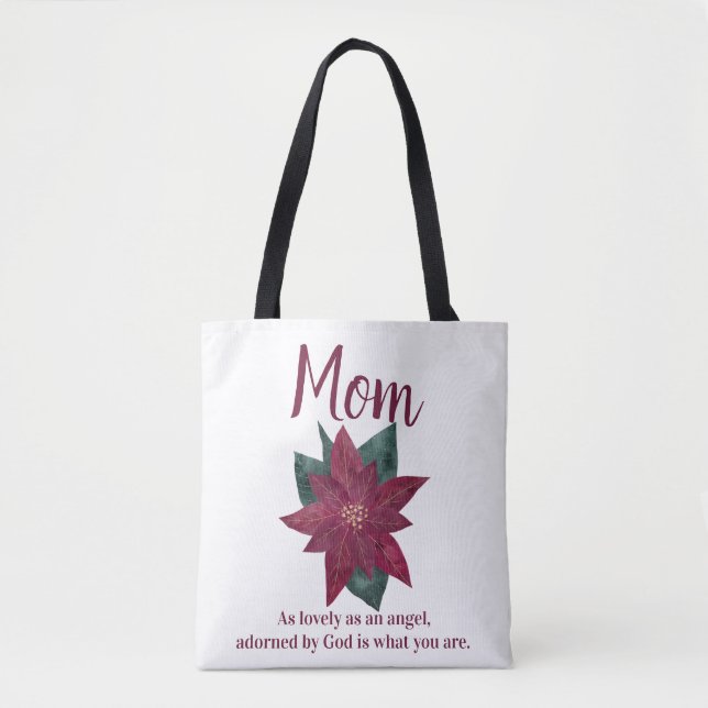 Tote Bag De belles fleurs pour elle (Devant)