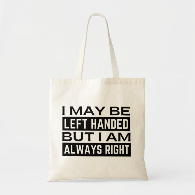 Tote Bag de Left Hander (Devant)