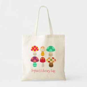 Tote Bag De mignons champignons colorés