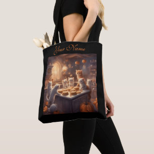 Tote Bag De mignons chatons préparent des friandises d'Hall