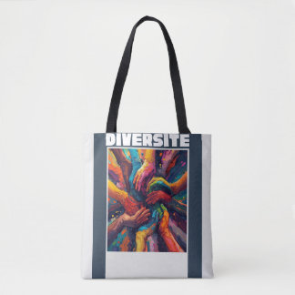 Tote Bag De nombreuses mains, un avenir – Diversité