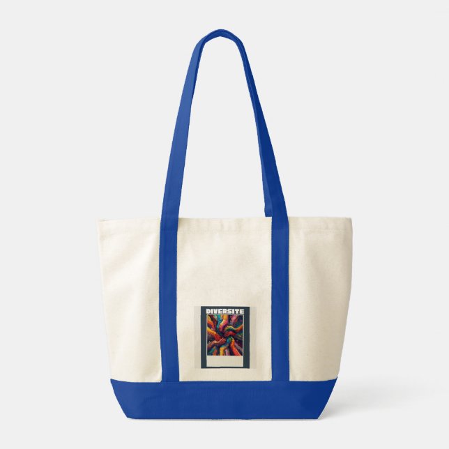 Tote Bag De nombreuses mains, un avenir – Diversité (Dos)