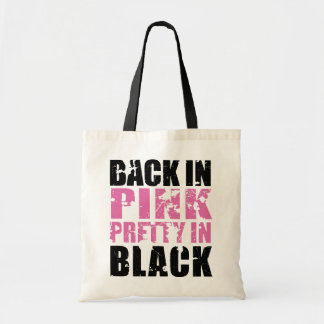 Tote Bag De retour dans rose assez dans le noir