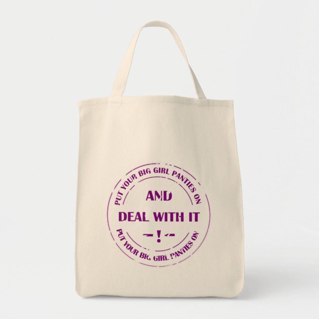 Tote Bag deal with pressure  (Devant)