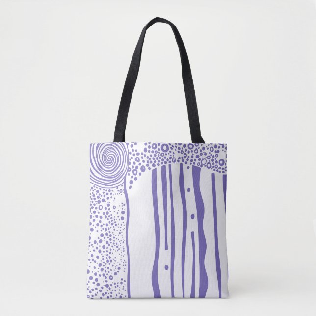 Tote Bag débit biologique moderne rustique (Devant)