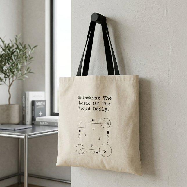 Tote Bag Débloquer la logique du monde quotidien | Perspect (Créateur téléchargé)