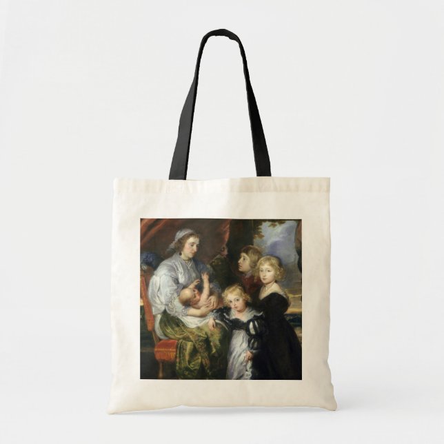 Tote Bag Deborah Kip et ses enfants (Devant)