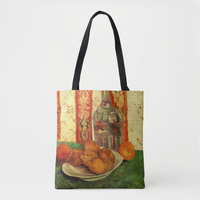Tote Bag Décanter et citrons de la vie morte par Vincent va (Devant)