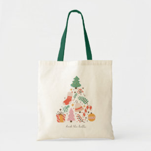 Tote Bag Deck Les Halls Arbre De Noël