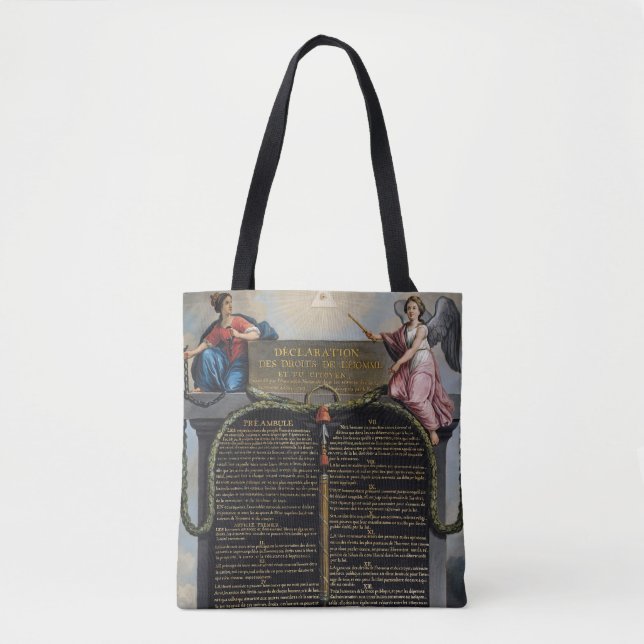 Tote Bag Déclaration des droites de l'homme et du citoyen (Devant)