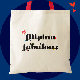 Tote Bag Déclaration fabuleuse de Filipina