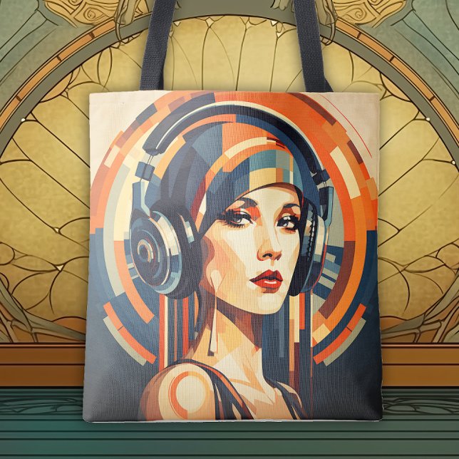 Tote Bag Deco Glamour Reimagined (Créateur téléchargé)