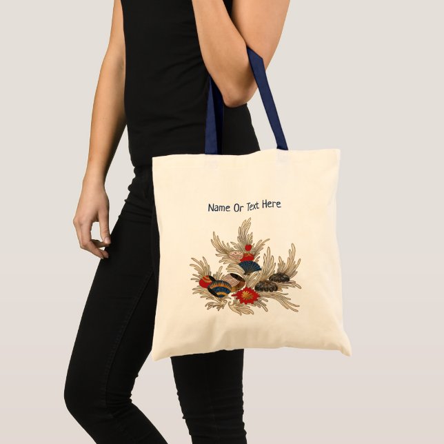 Tote Bag Déco océan asiatique (Devant (produit))