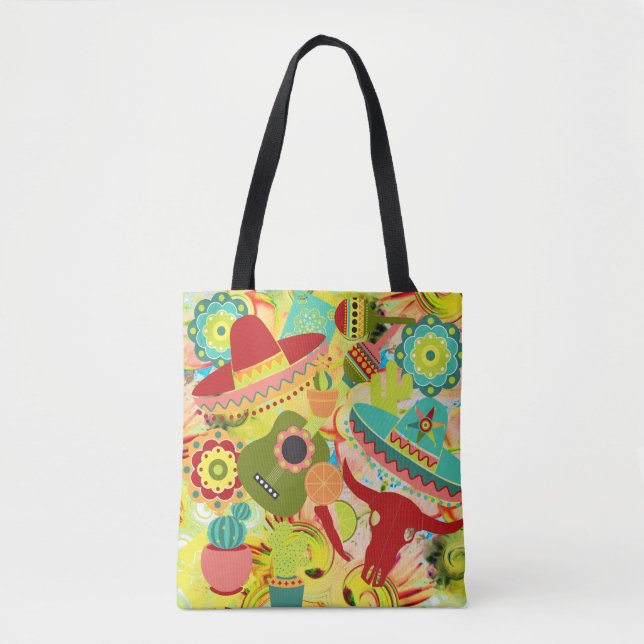 Tote Bag Décor du Parti mexicain (Devant)