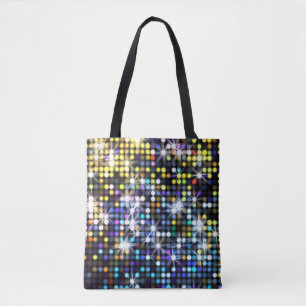 Tote Bag Décor lumineux : mode glamour abstraite