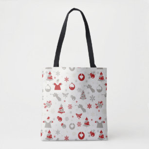Tote Bag Décoration des arbres de Noël