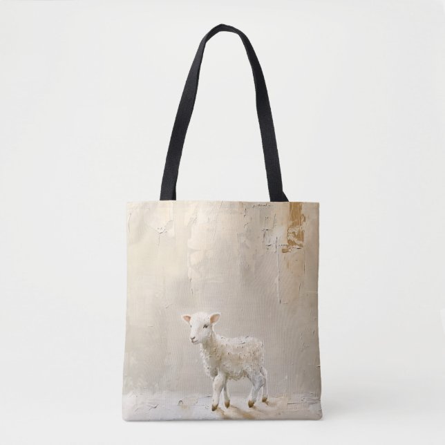 Tote Bag Décoration murale de crèche de foi chrétienne (Devant)