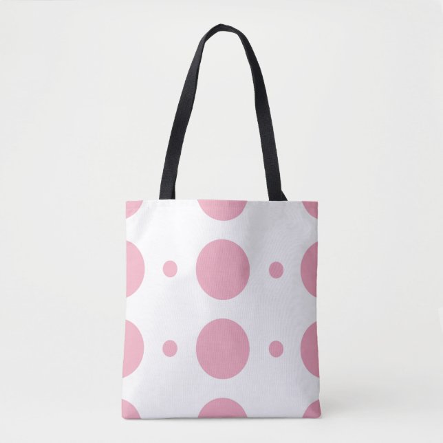 Tote Bag Décoration pois, Femmes Filles & Filles Enfants (Devant)