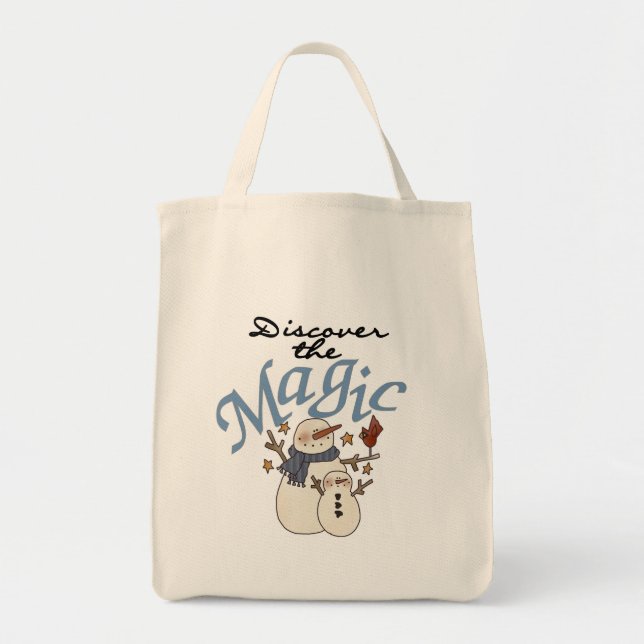 Tote Bag Découvrez la magie (Devant)
