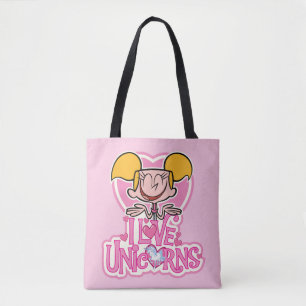 Tote Bag Dee Dee - I Love Unicorns