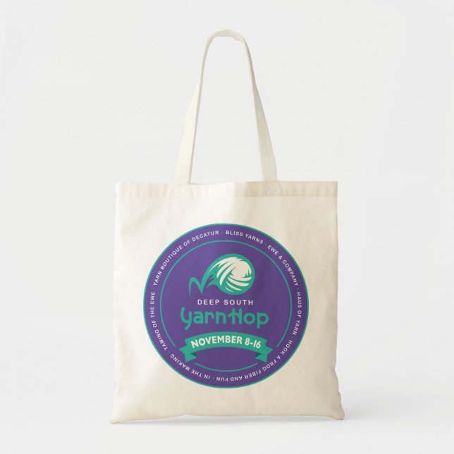 Tote Bag Deep South Yarn Hop 2019 Fourre-tout (Devant)