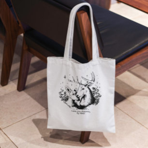 Tote Bag Deer Couple