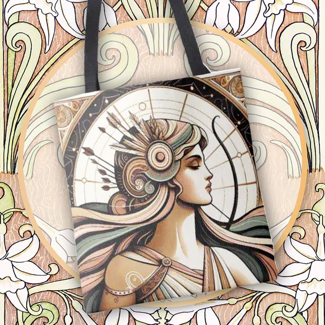 Tote Bag Déesse de l'Héritage Déco Luxe (Créateur téléchargé)