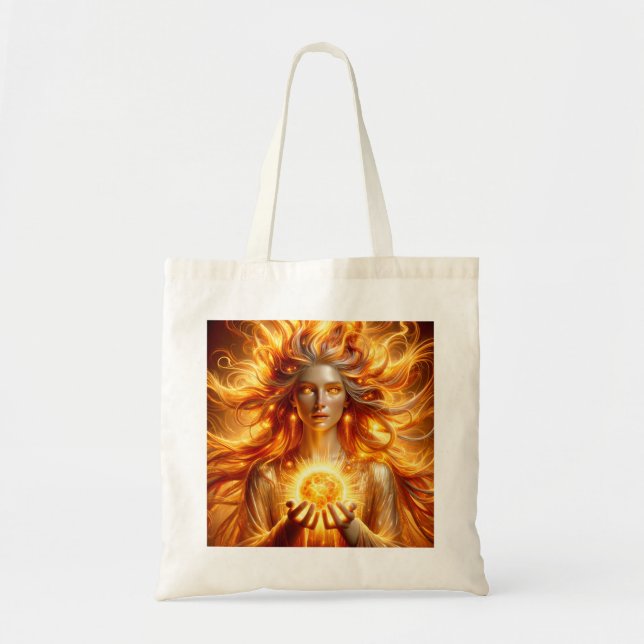 Tote Bag Déesse du soleil (Devant)