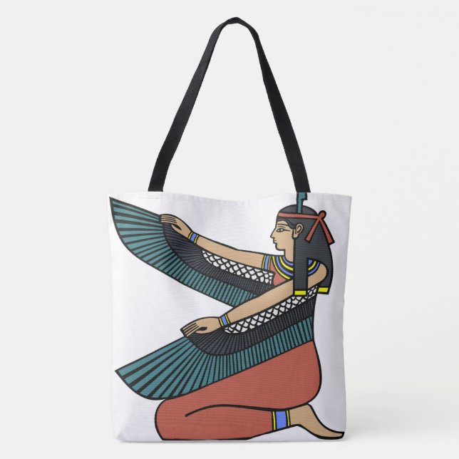 Tote Bag Déesse égyptienne vintage Isis (Dos)