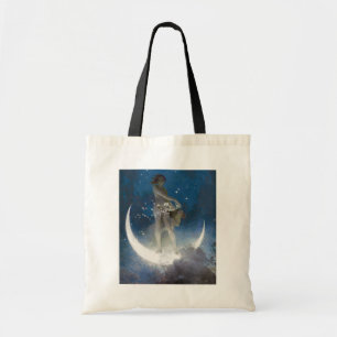 Tote Bag Déesse Luna diffusant les étoiles la nuit