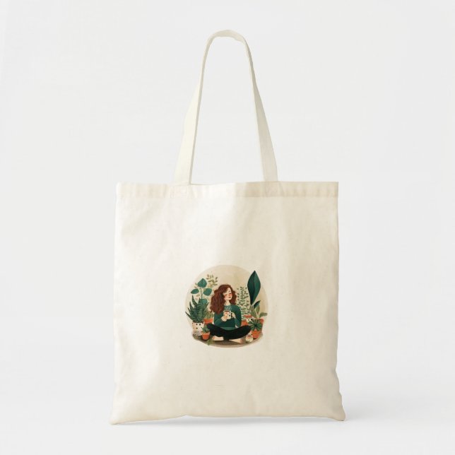 Tote Bag Déesse verte (Devant)