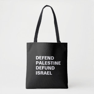 Tote Bag Défendre la Palestine pour le remboursement d'Isra