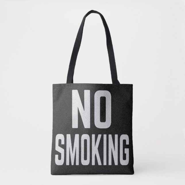 Tote Bag Défense de fumer (Devant)