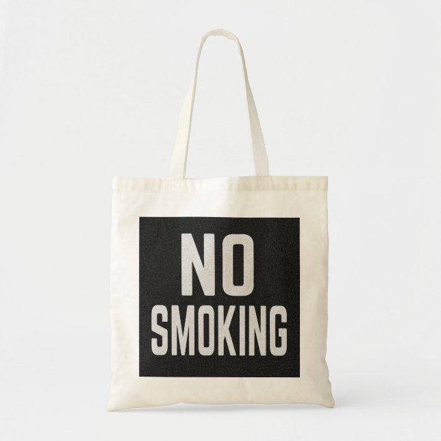 Tote Bag Défense de fumer (Devant)