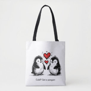 Tote Bag Défilé de l'amour des manchots