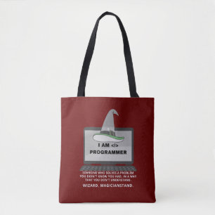 Tote Bag Définition amusante du programmeur
