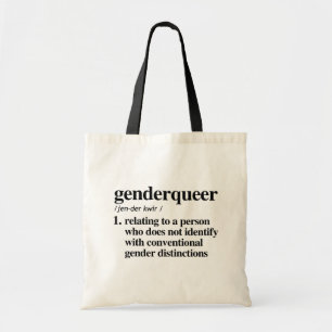 Tote Bag Définition de genre - Termes LGBTQ définis -